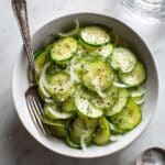 5-Minute Cucumber Vinegar Salad Recipe