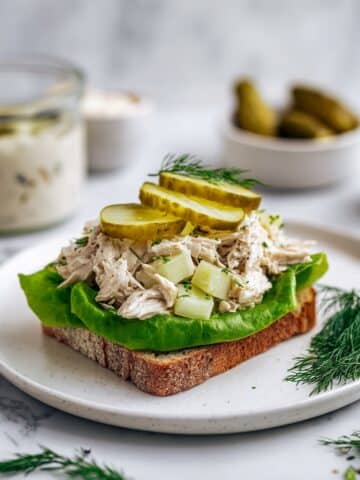 Easy Dill Pickle Chicken Salad Recipe