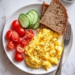 Cottage Cheese Scrambled Eggs Recipe