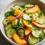 Gorgeous Peach Salad Recipe