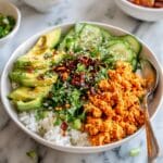 Asian Tofu Crumble Bowls Recipe
