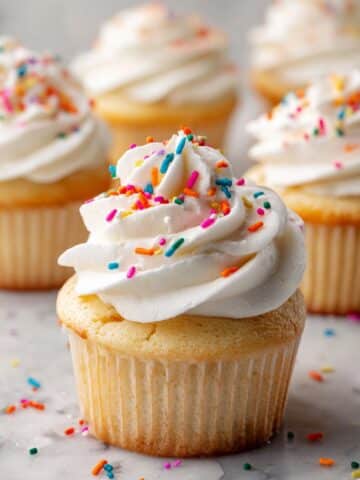 Gluten Free Vanilla Cupcakes Recipe