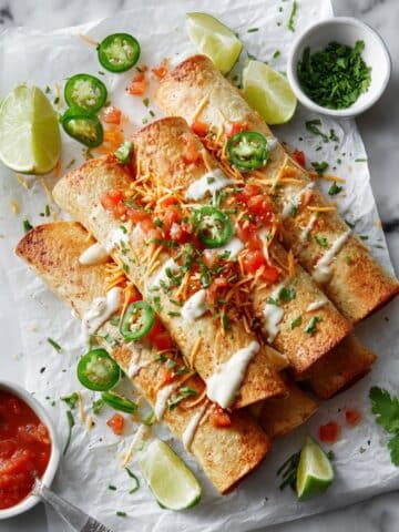 Gluten Free Buffalo Chicken Taquitos Recipe