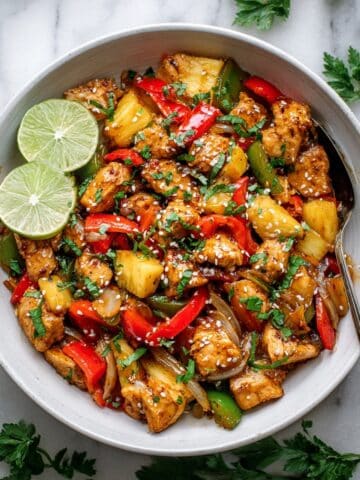 Hawaiian Chicken Sheet Pan Recipe