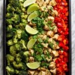 Sweet Chilli Chicken Sheet Pan Dinner Recipe