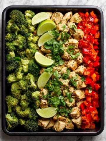 Sweet Chilli Chicken Sheet Pan Dinner Recipe