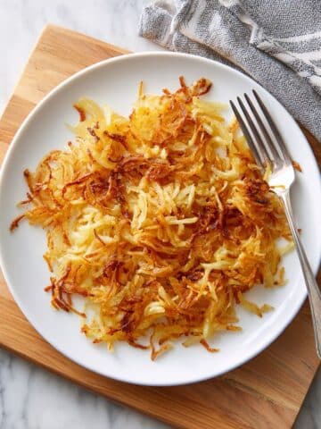 Crispy Air Fryer Frozen Hash Browns Recipe