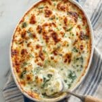 Cheesy Brussels Sprouts au Gratin Recipe