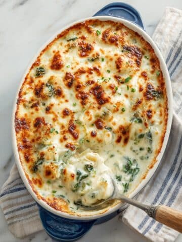 Cheesy Brussels Sprouts au Gratin Recipe
