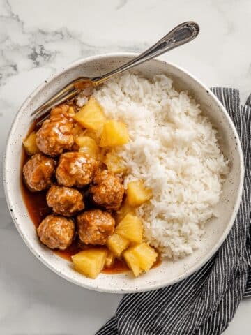 Sweet and Sour Meatballs Recipe