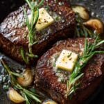 Pan-Seared Steak with Garlic Butter Recipe