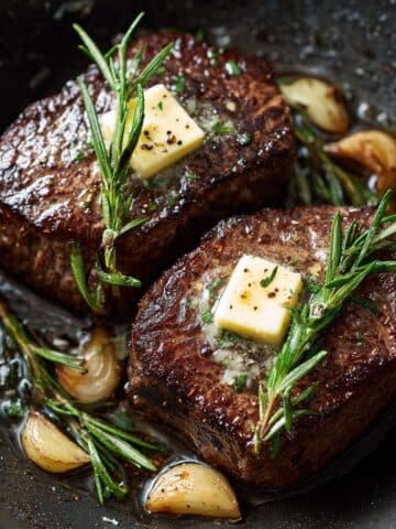 Pan-Seared Steak with Garlic Butter Recipe