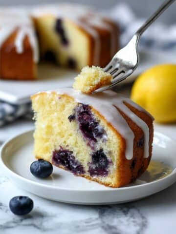 Lemon Blueberry Bread with Lemon Glaze Recipe