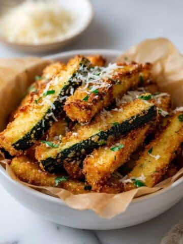 Low Carb Air Fryer Zucchini Fries Recipe