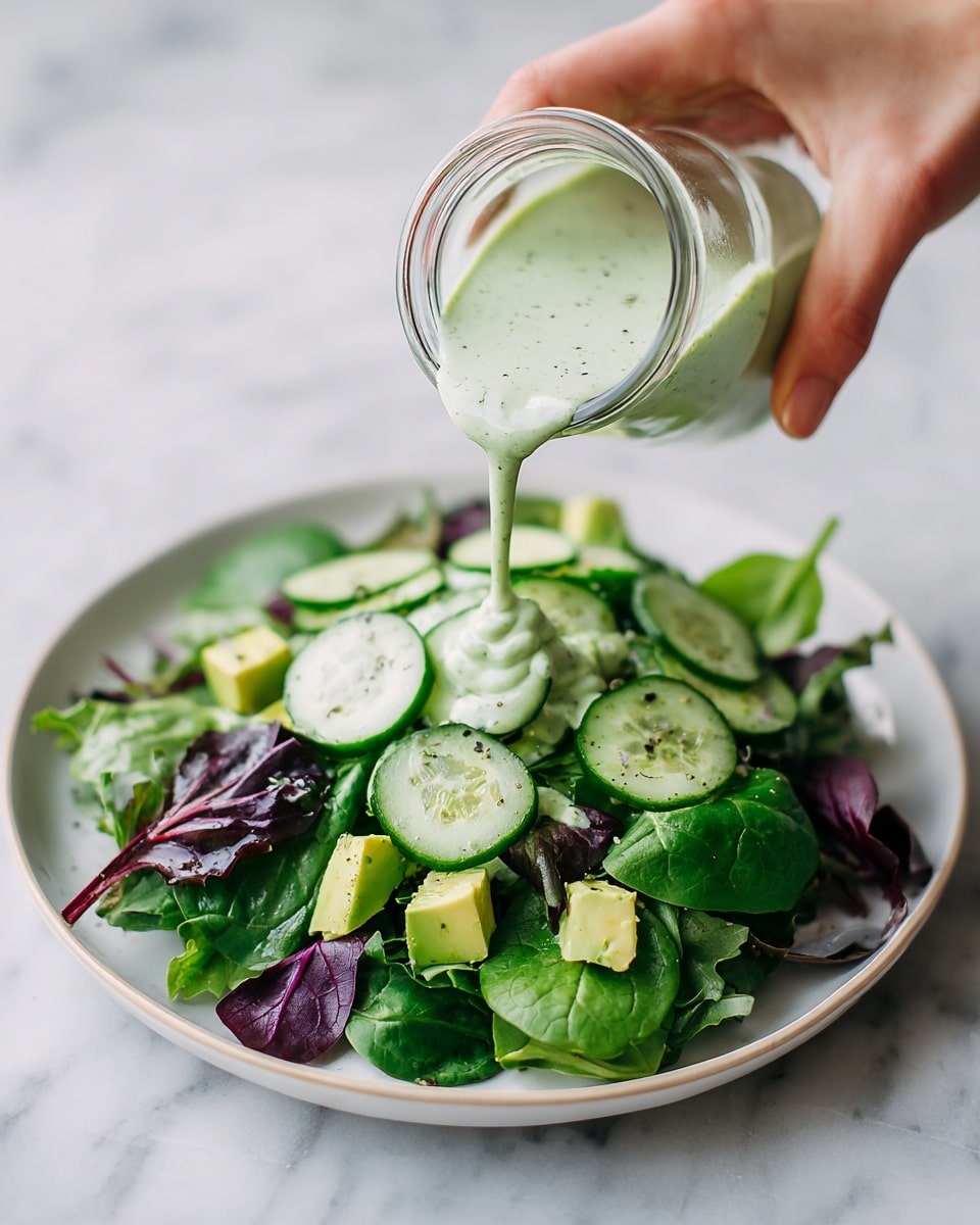 Healthy Green Goddess Dressing Recipe - Recipe Image