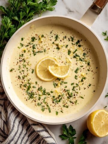 Lemon Cream Sauce Recipe