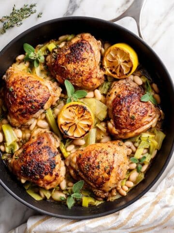 Braised Chicken and Leeks Recipe