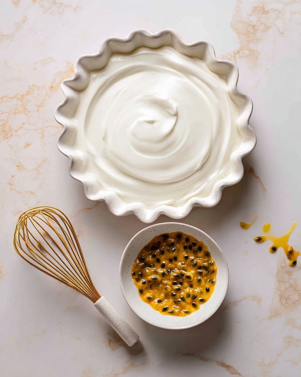 Passion Fruit Mousse Recipe - Recipe Image