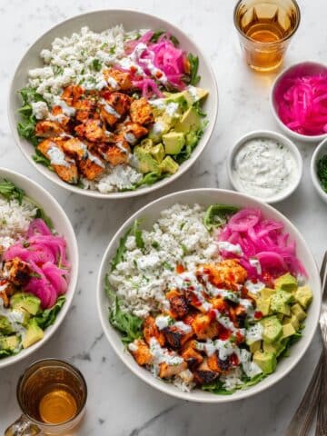 Sheet Pan BBQ Chicken Ranch Bowls Recipe