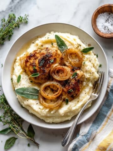 Apple Cider Braised Chicken Thighs Recipe
