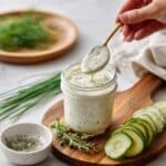 Healthy Dill Pickle Cottage Cheese Ranch Recipe