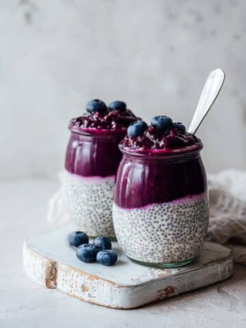 Blueberry Coconut Chia Pudding Recipe
