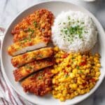 Crispy Air Fryer Breaded Chicken Thighs Recipe