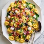 Tortellini Pasta Salad with Sun-Dried Tomatoes, Mozzarella, and Balsamic Honey Dressing Recipe