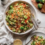 Broccoli Quinoa Salad (Vegan) Recipe