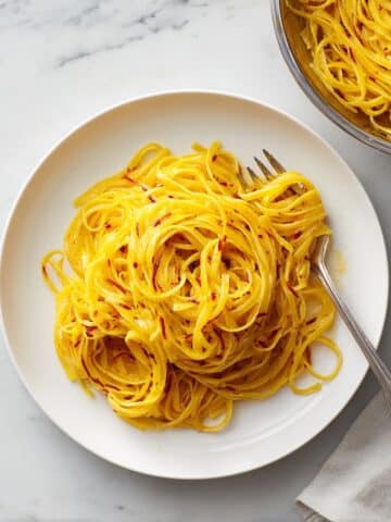 Saffron Cream Pasta Sauce Recipe