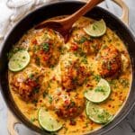 Cajun Chicken with Tomato Cream Sauce and Lime Recipe