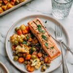 Sheet Pan Salmon and Vegetables Recipe