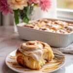 Vegan Cinnamon Rolls with Cream Cheese Frosting Recipe