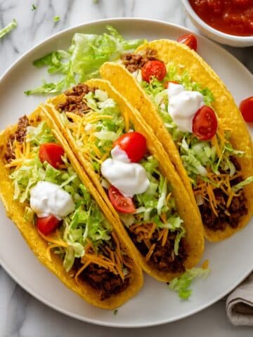 Easy Ground Beef Tacos Recipe