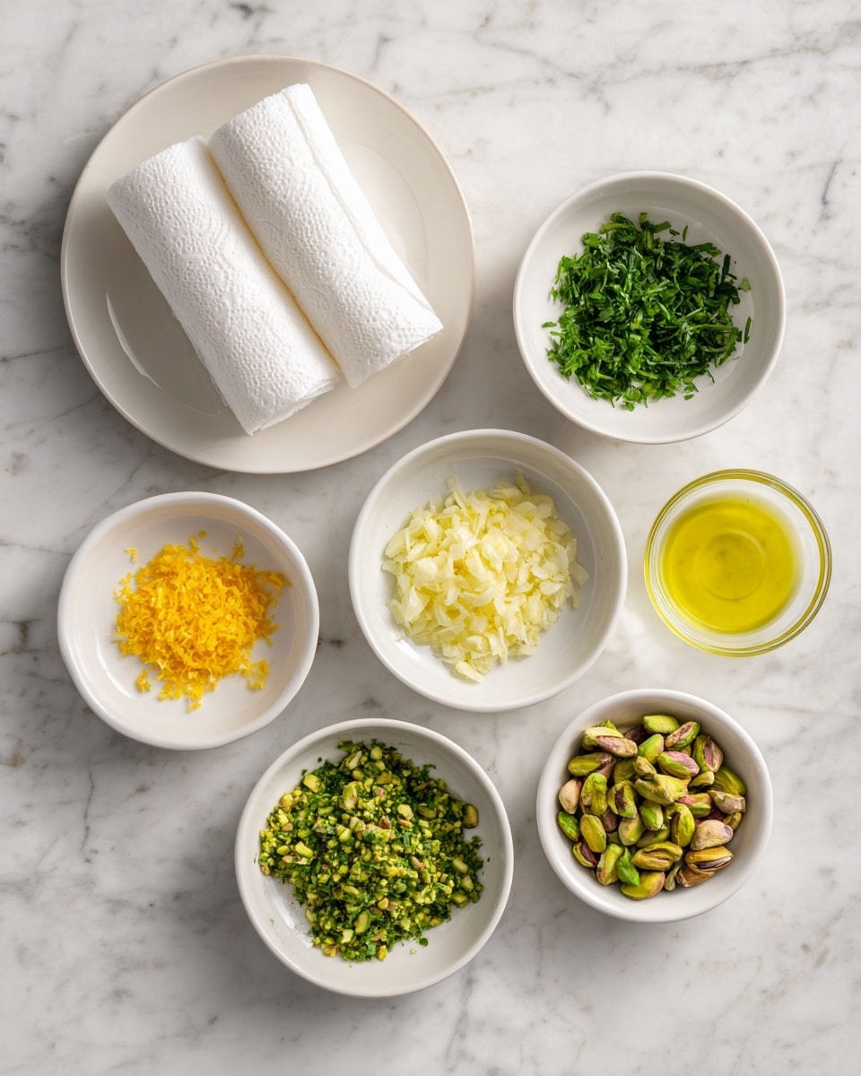 Marinated Goat Cheese with Pistachios, Orange Zest, and Honey Recipe - Recipe Image