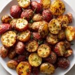 Grilled Potatoes with Rosemary, Garlic, and Parmesan Recipe