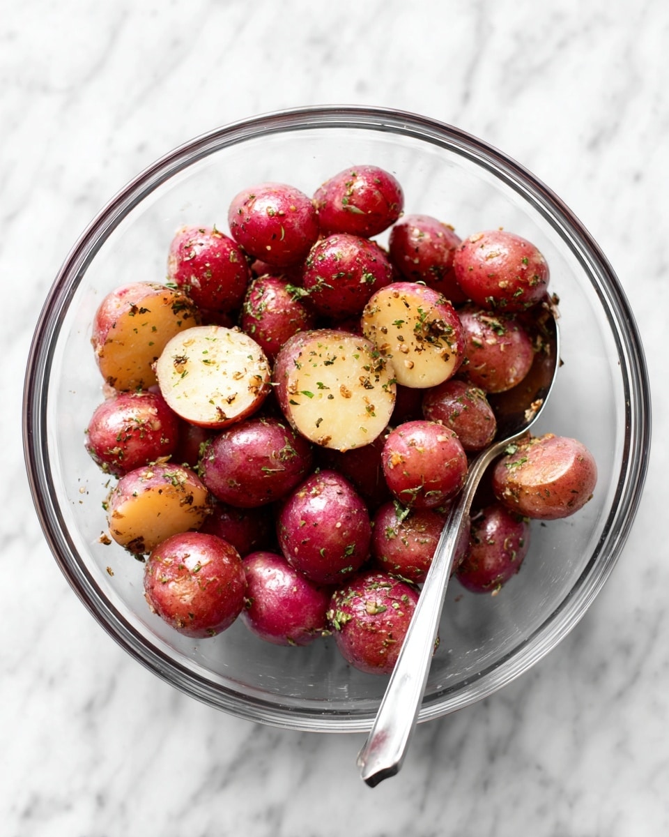 Grilled Potatoes with Rosemary, Garlic, and Parmesan Recipe - Recipe Image