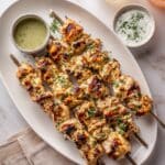 Yogurt Marinated Chicken with Harissa and Garlic Recipe