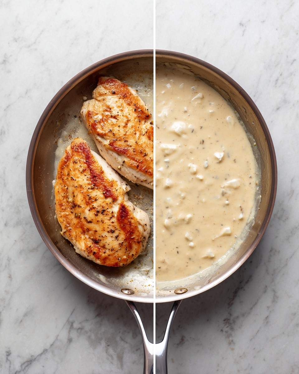 Creamy Chicken Florentine with Parmesan and Spinach Recipe - Recipe Image