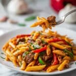 Creamy Chicken Fajita Pasta Recipe