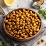 Pan Fried Chickpeas with Lemon and Paprika Recipe