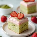 Strawberry Matcha Cake Recipe
