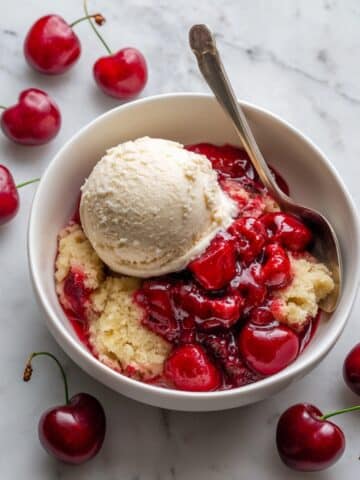Vegan Cherry Cobbler Recipe
