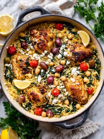 Greek Chicken Orzo Recipe
