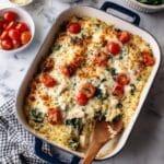 Greek Chicken Orzo Bake Recipe