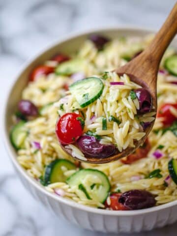 Mediterranean Orzo Salad Recipe