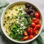 Easy Mediterranean Orzo Salad Recipe