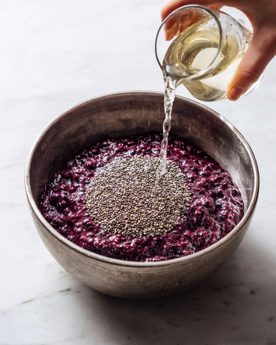 Matcha Chia Pudding with Yogurt and Raspberry Chia Jam Recipe - Recipe Image