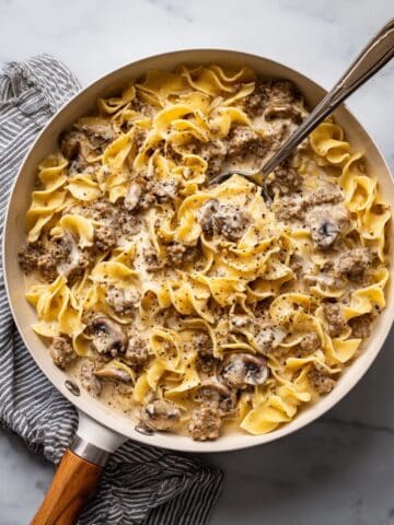 Ground Beef Stroganoff Recipe