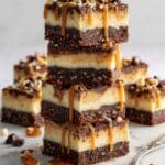 Easiest Turtle Cheesecake Bars Recipe